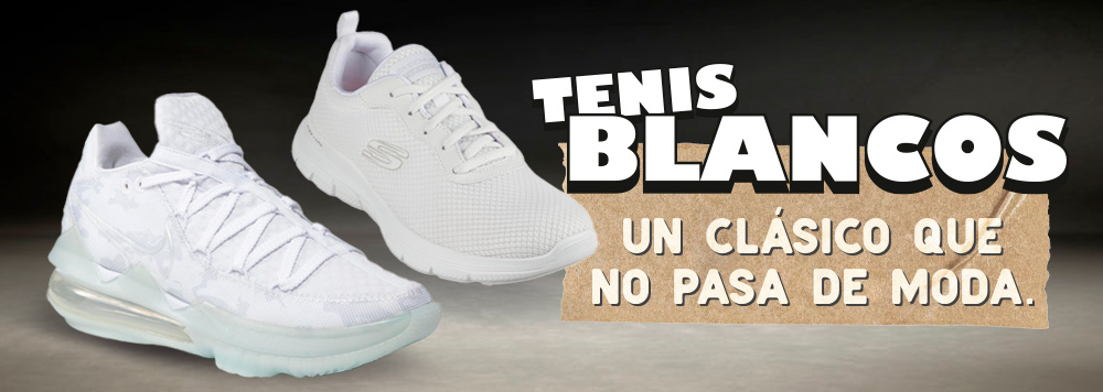 Tenis blancos, un clásico que no pasa de moda – Blog branchos